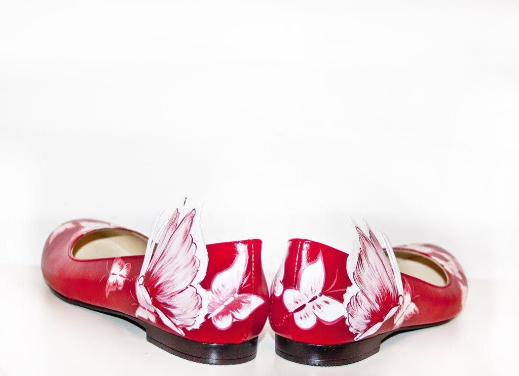 Balerini Pictati P162 - orice culoare