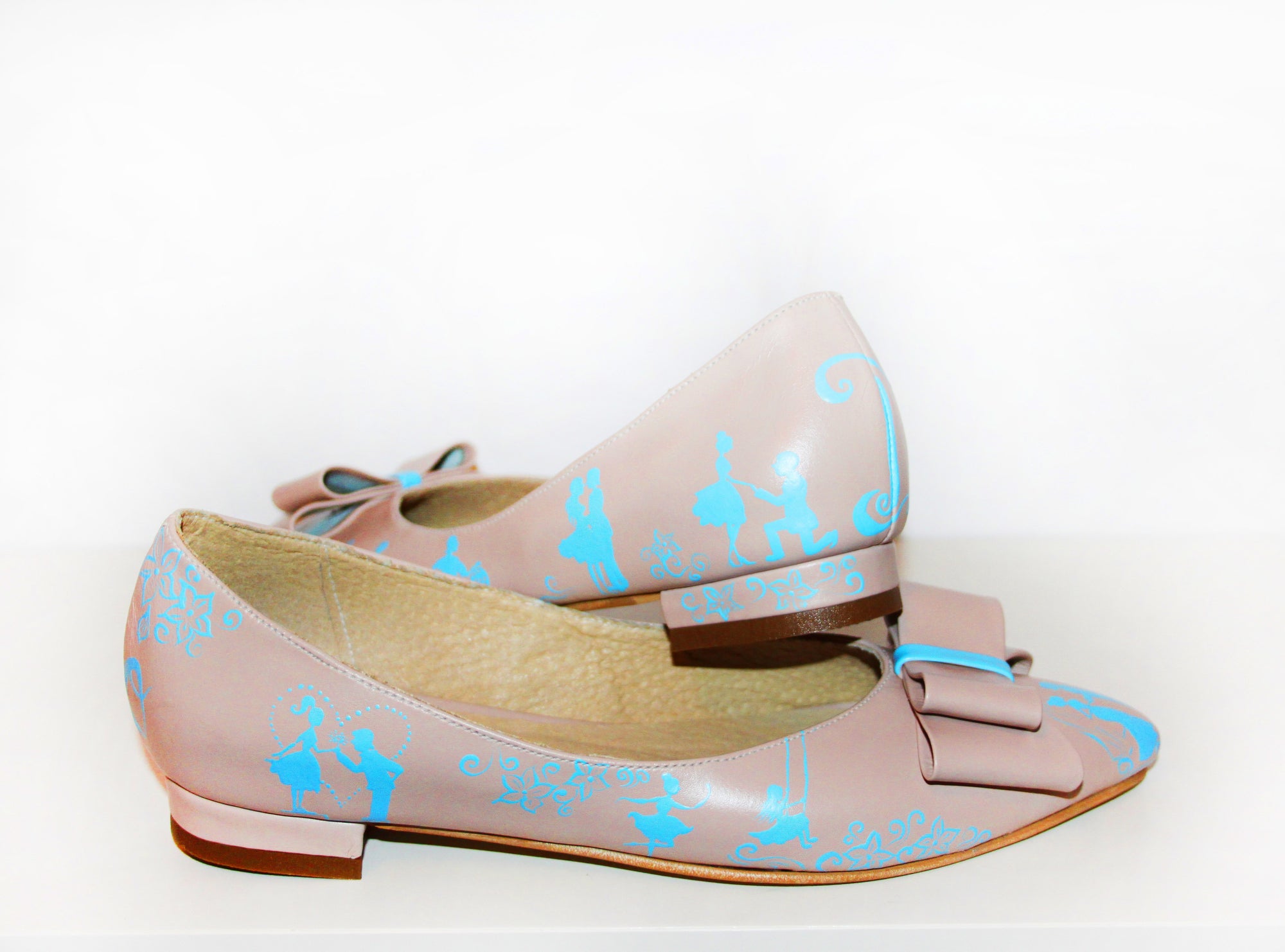 Balerini Pictati P164 - orice culoare