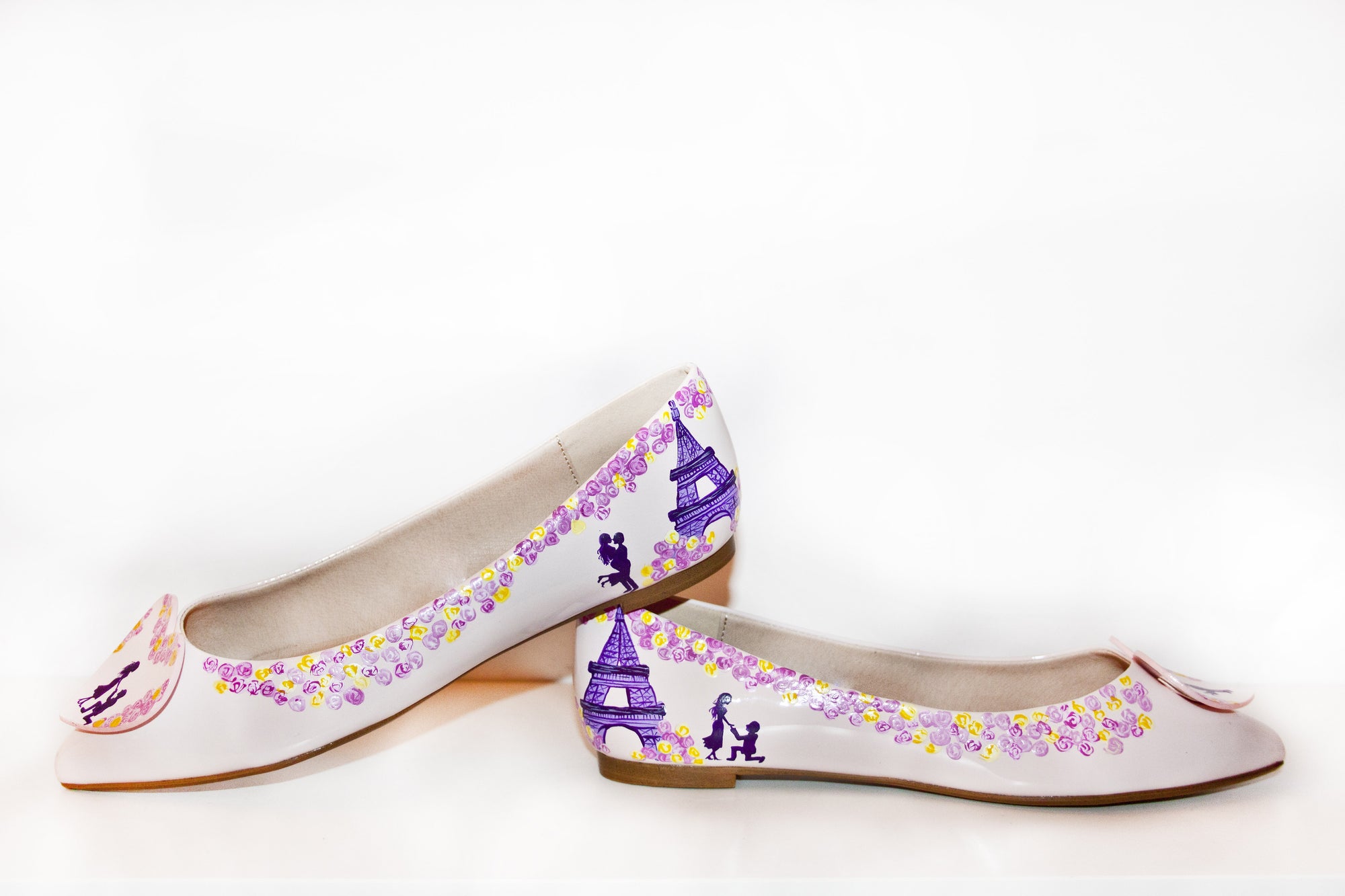 Balerini Pictati Manual Sweet Bride - Orice Culoare