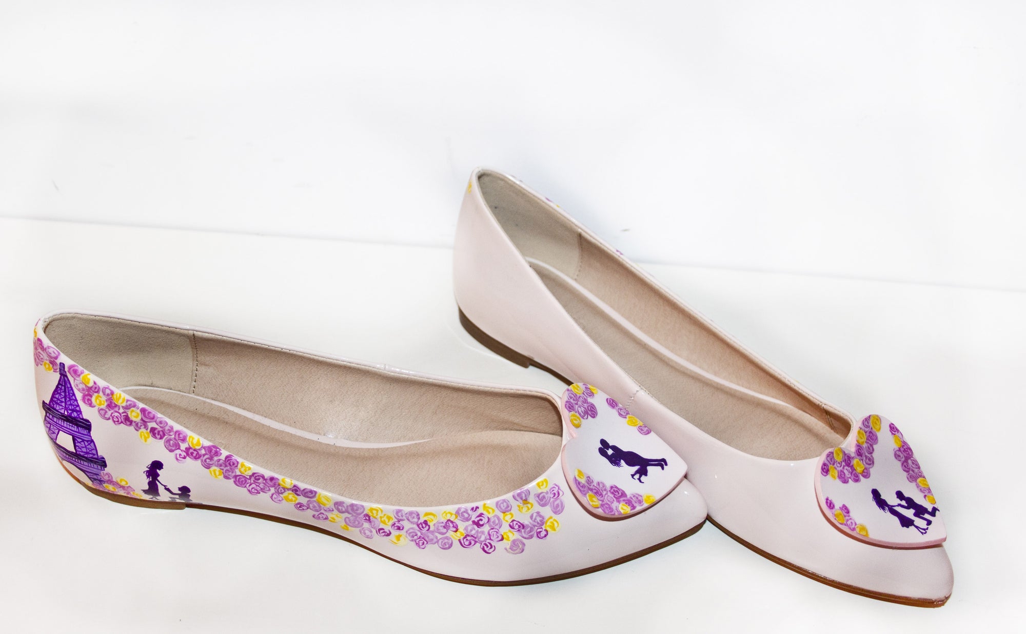 Balerini Pictati Manual Sweet Bride - Orice Culoare