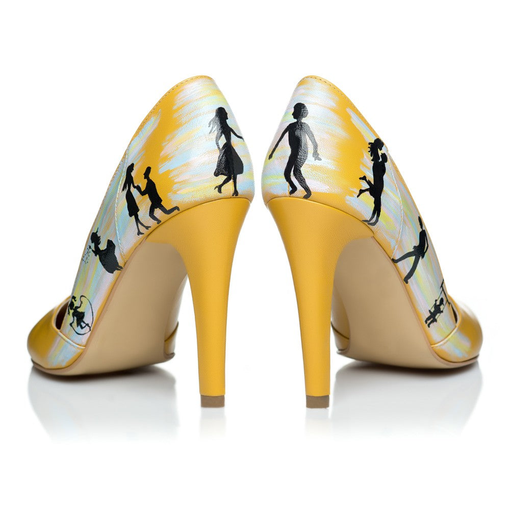 Pantofi pictati manual Pure Love - orice culoare