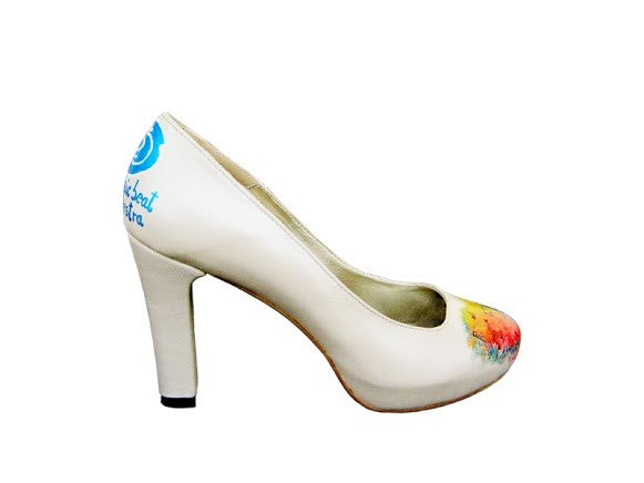Pantofi pictati manual Sound of Music - orice culoare