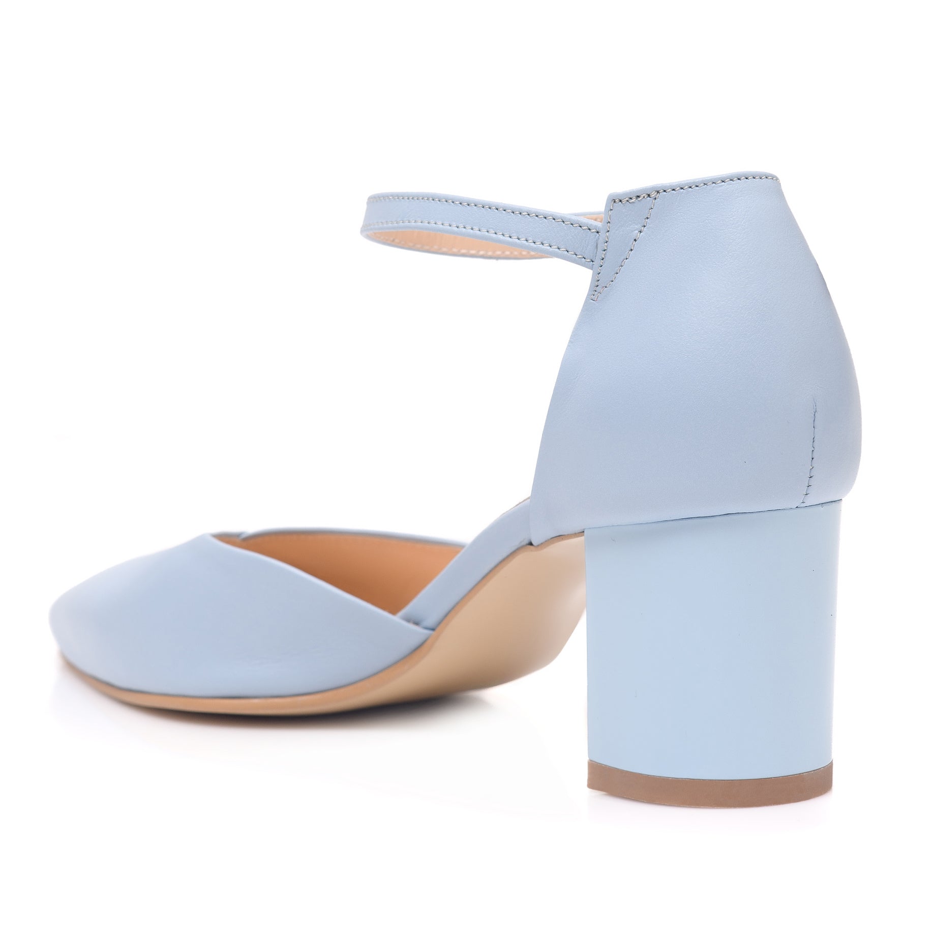 Pantofi Piele Bleu Relax C44 - orice culoare