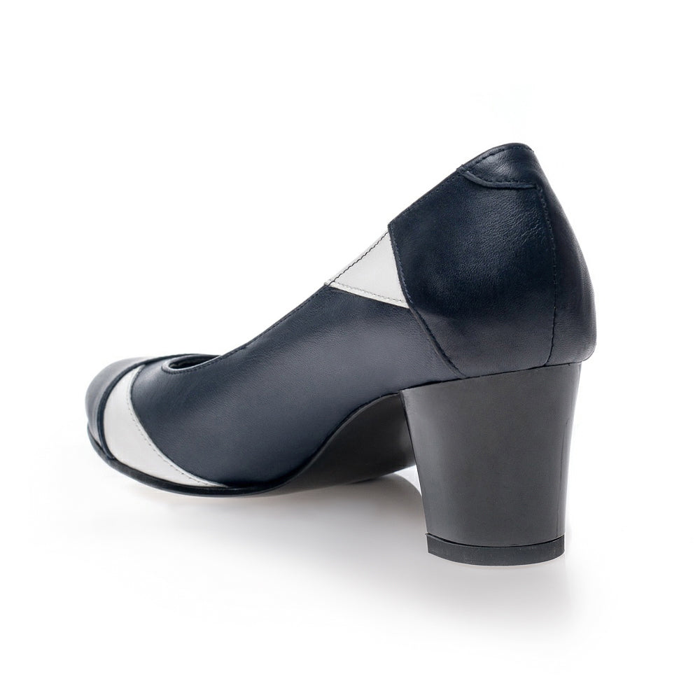 Pantofi piele Comod Bleumarin - orice culoare