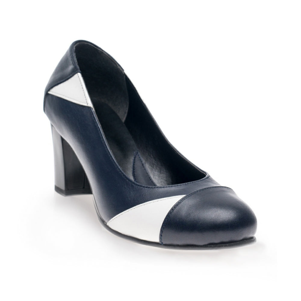 Pantofi piele Comod Bleumarin - orice culoare