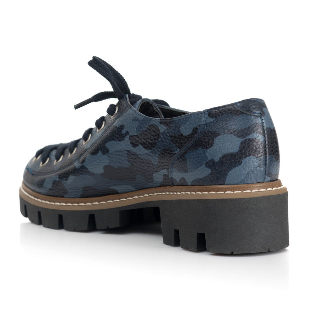Pantofi Talpa Bocanc Piele Albastru Marin V70 - orice culoare