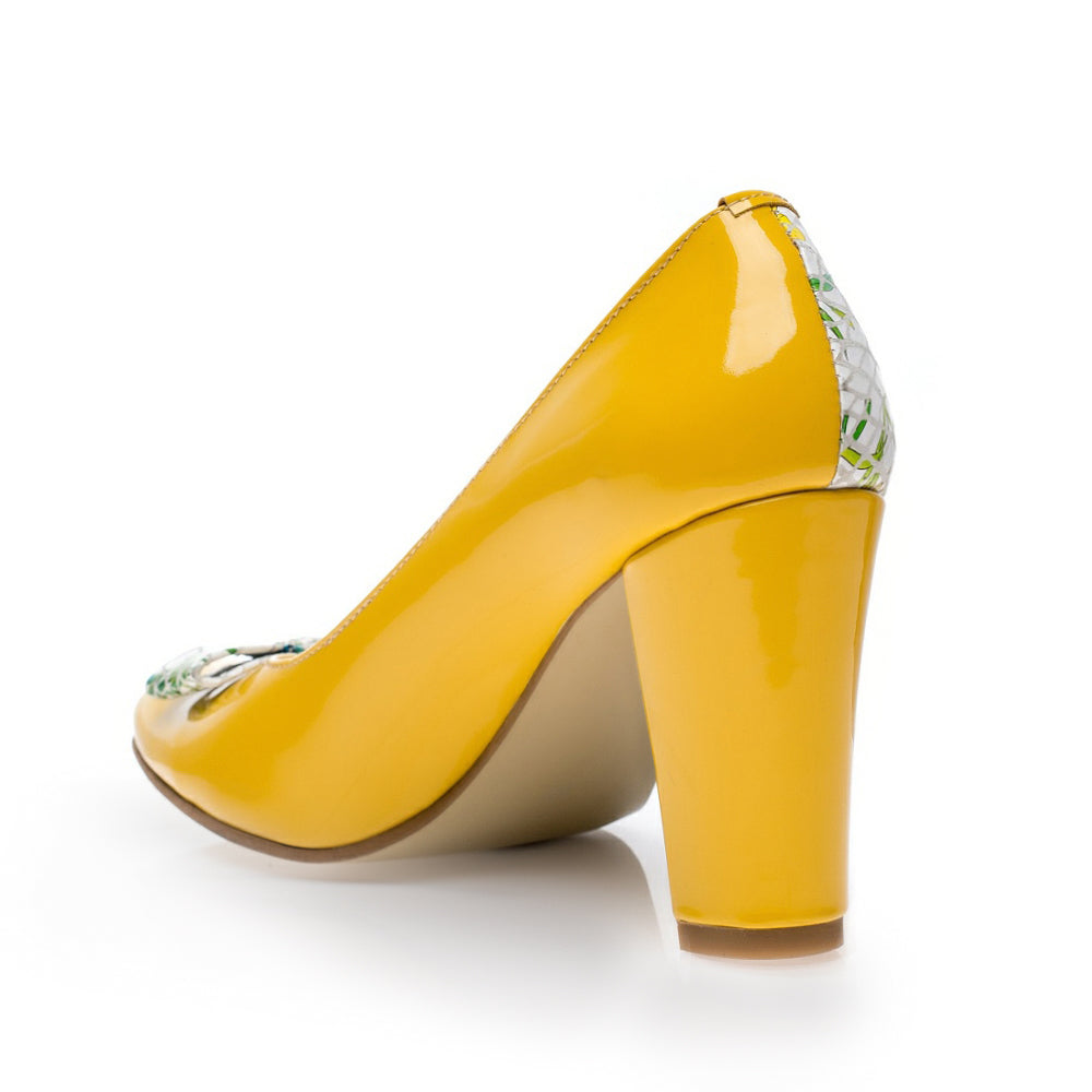 Pantofi dama piele naturala Floral Funda Duo - orice culoare