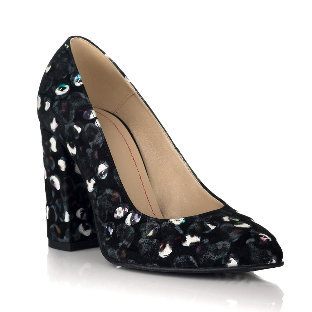 Pantofi Dama Piele Anais Multicolor V40 - orice culoare