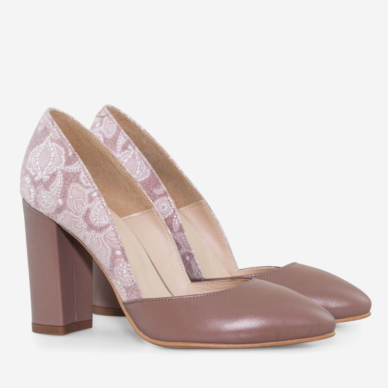 Pantofi Dama Piele Mov Venice D57 - orice culoare