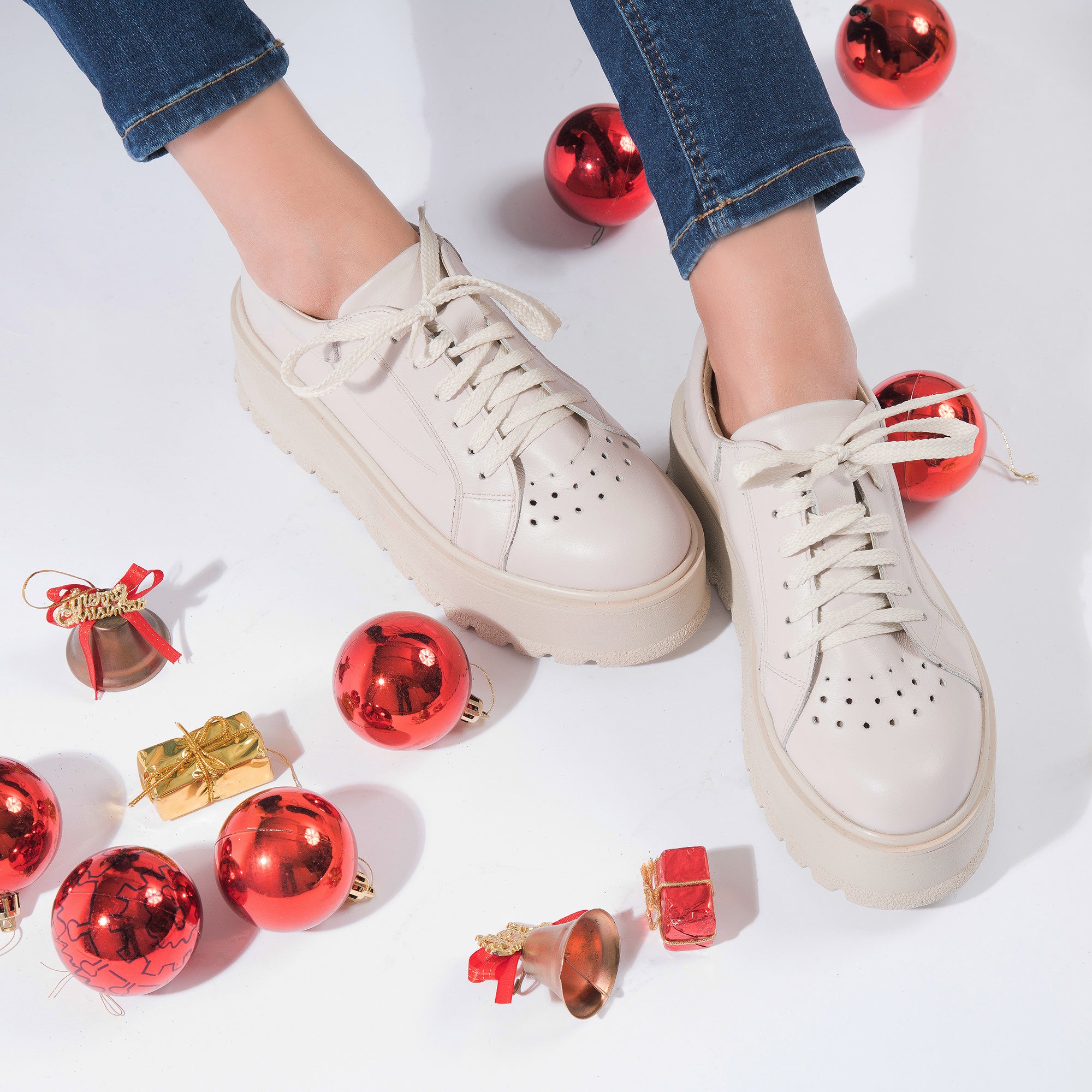 Pantofi Piele Talpa Inalta Nude V48  - orice culoare