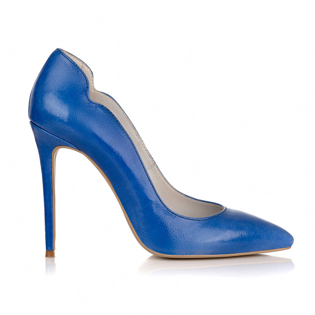 Pantofi Stiletto Albastru Electric Anabel L17- orice culoare