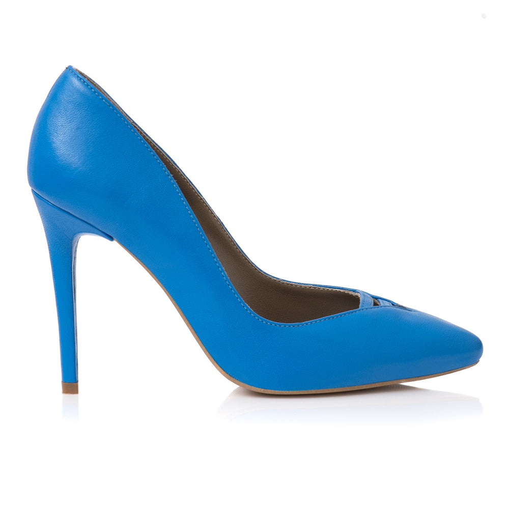 Pantofi Stiletto Albastru Electric Sonia E8 - Orice Culoare