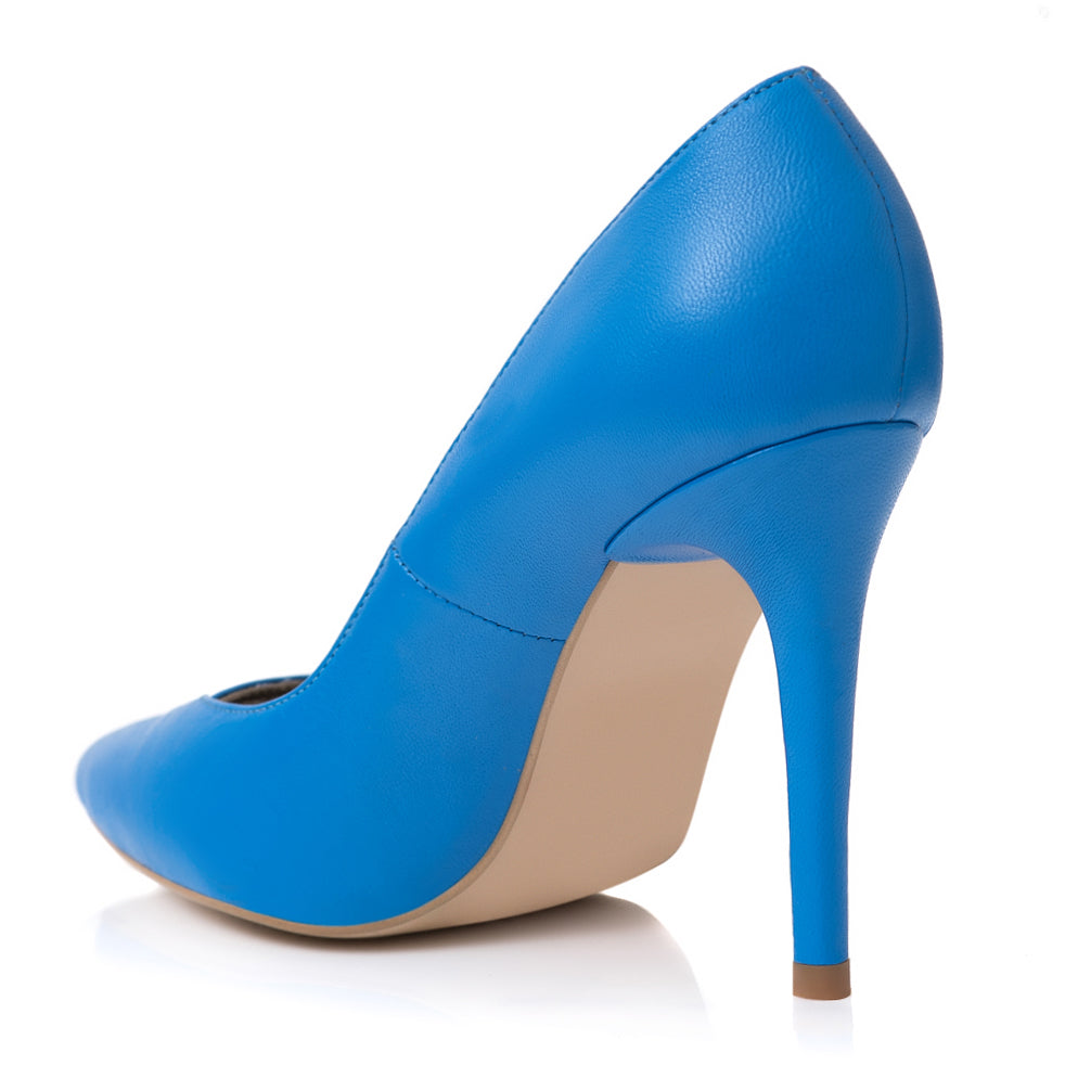 Pantofi Stiletto Albastru Electric Sonia E8 - Orice Culoare