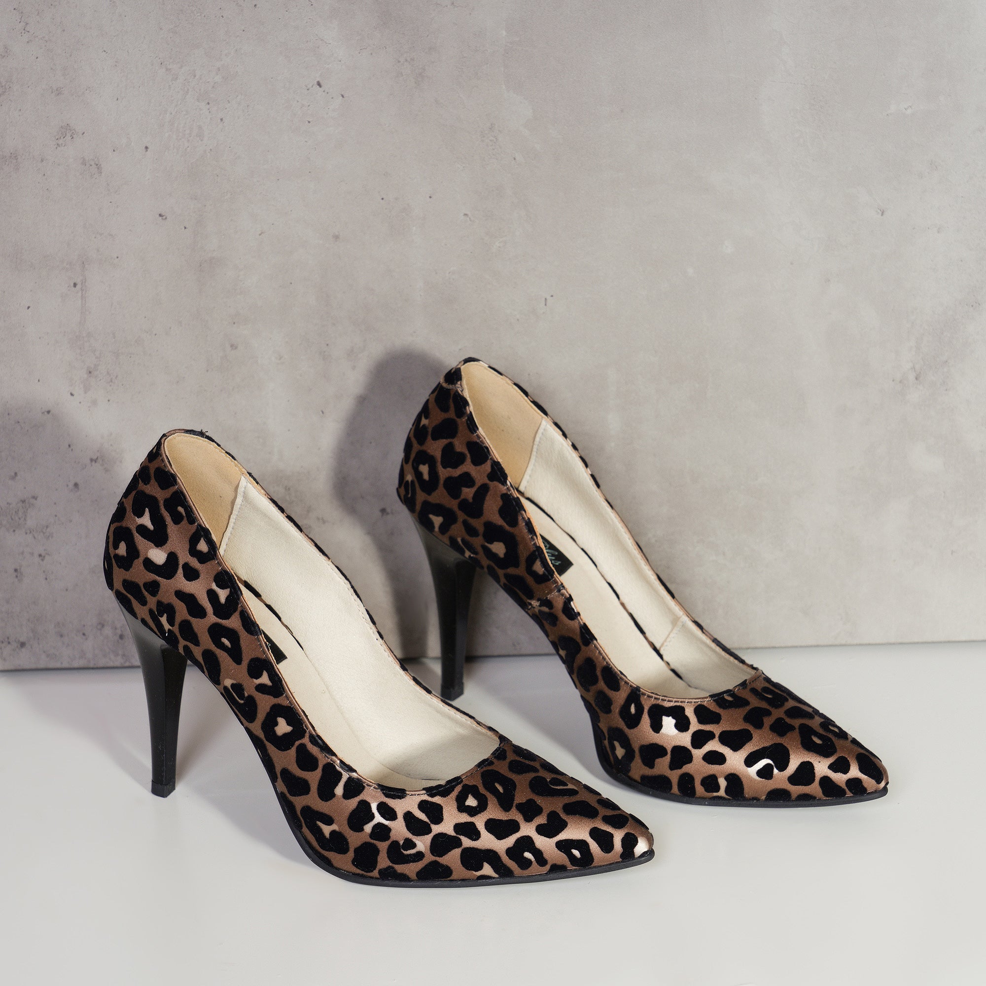 Pantofi Stiletto Piele Animal Print V24 - Orice Culoare