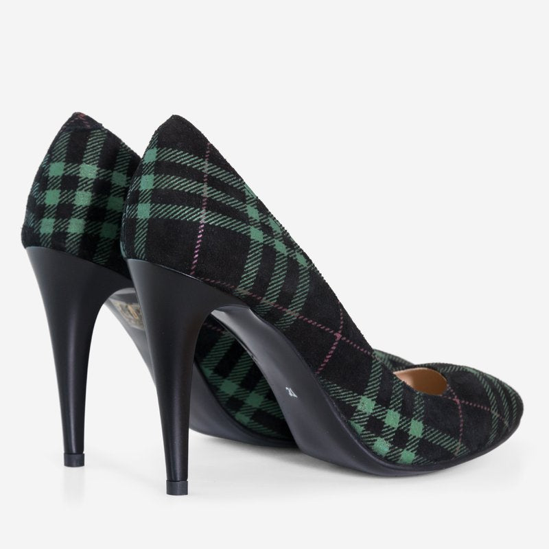 Pantofi Stiletto Piele Carouri D50 - orice culoare
