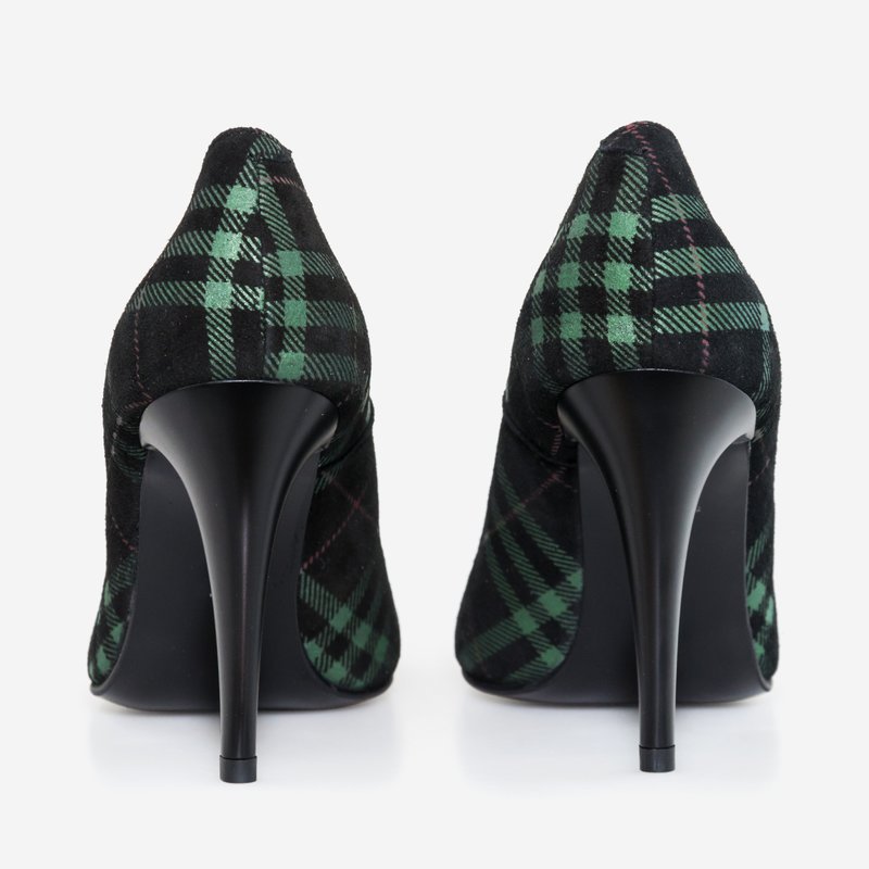 Pantofi Stiletto Piele Carouri D50 - orice culoare