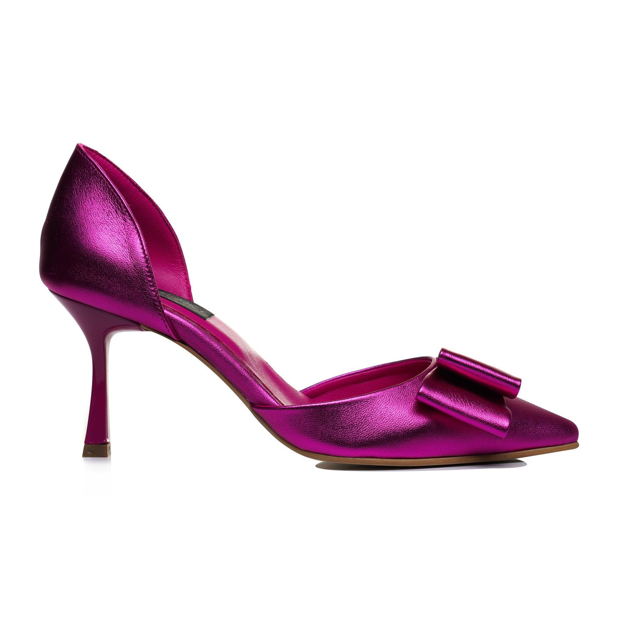 Pantofi Stiletto Piele Ciclam Pretty C35 - orice culoare