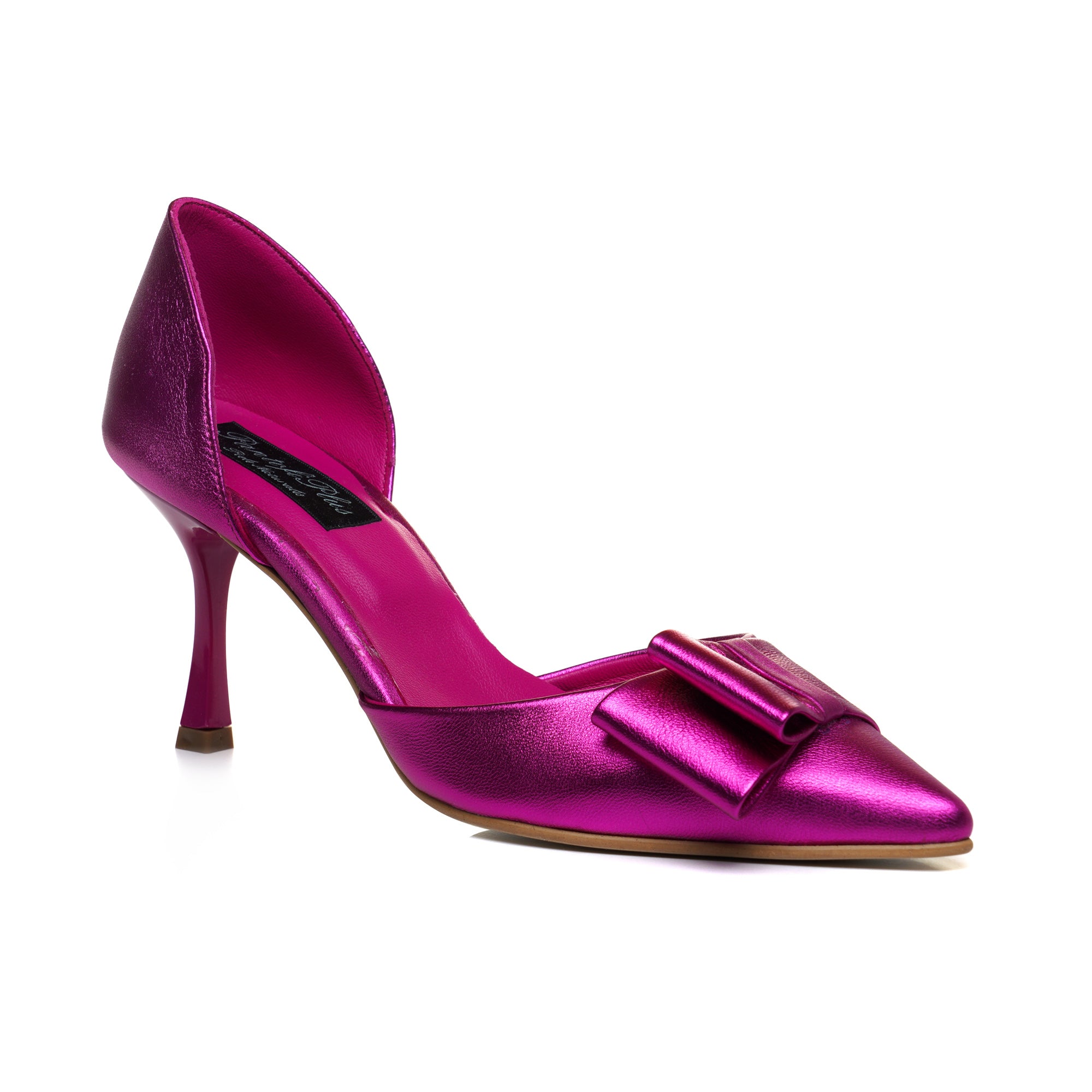 Pantofi Stiletto Piele Ciclam Pretty C35 - orice culoare
