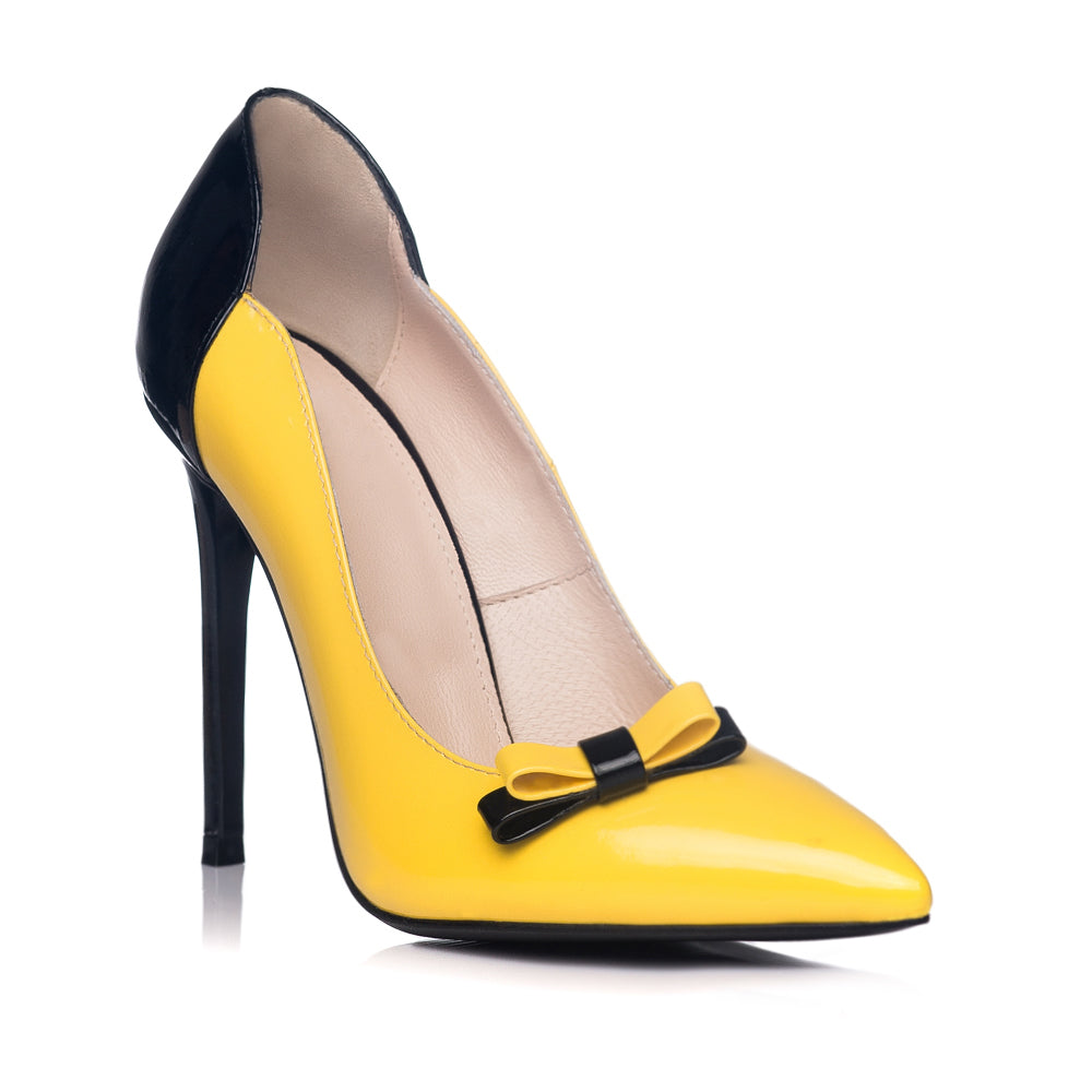 Pantofi Dama Piele Stiletto Fundita L1 - orice culoare