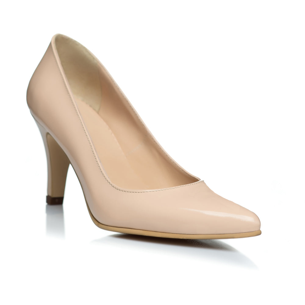 Pantofi Stiletto Nude Toc Mic - orice culoare