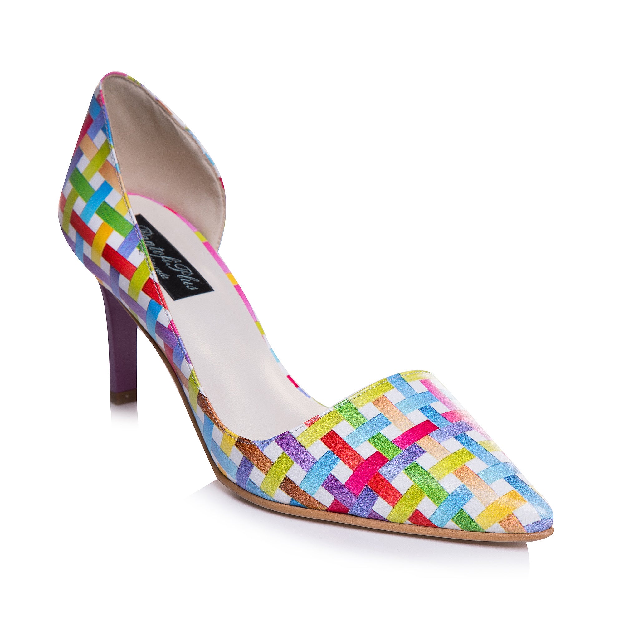 Pantofi Stiletto Multicolor Decupat Annia C79 - orice culoare