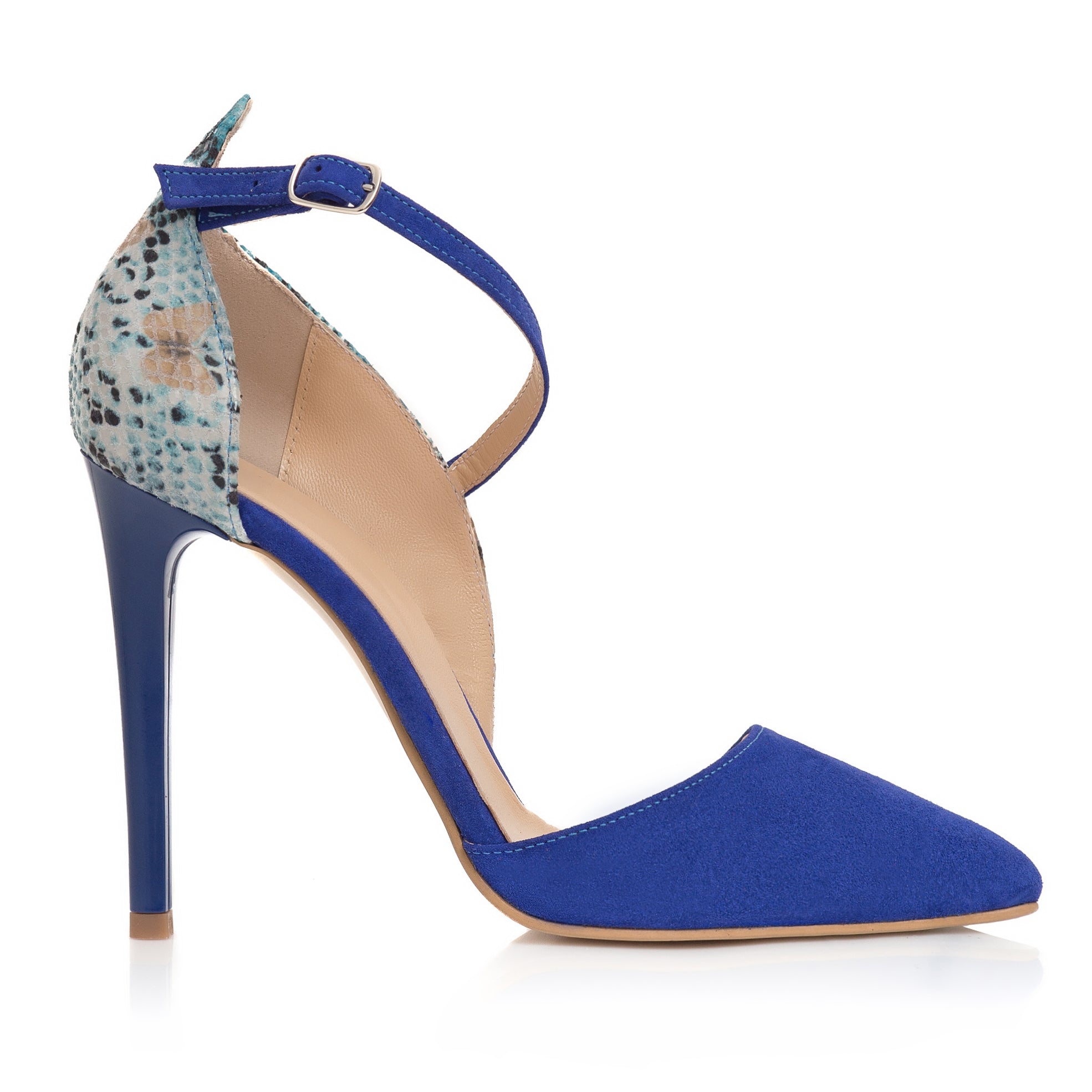 Pantofi Stiletto Albastru Clara C14 - orice culoare
