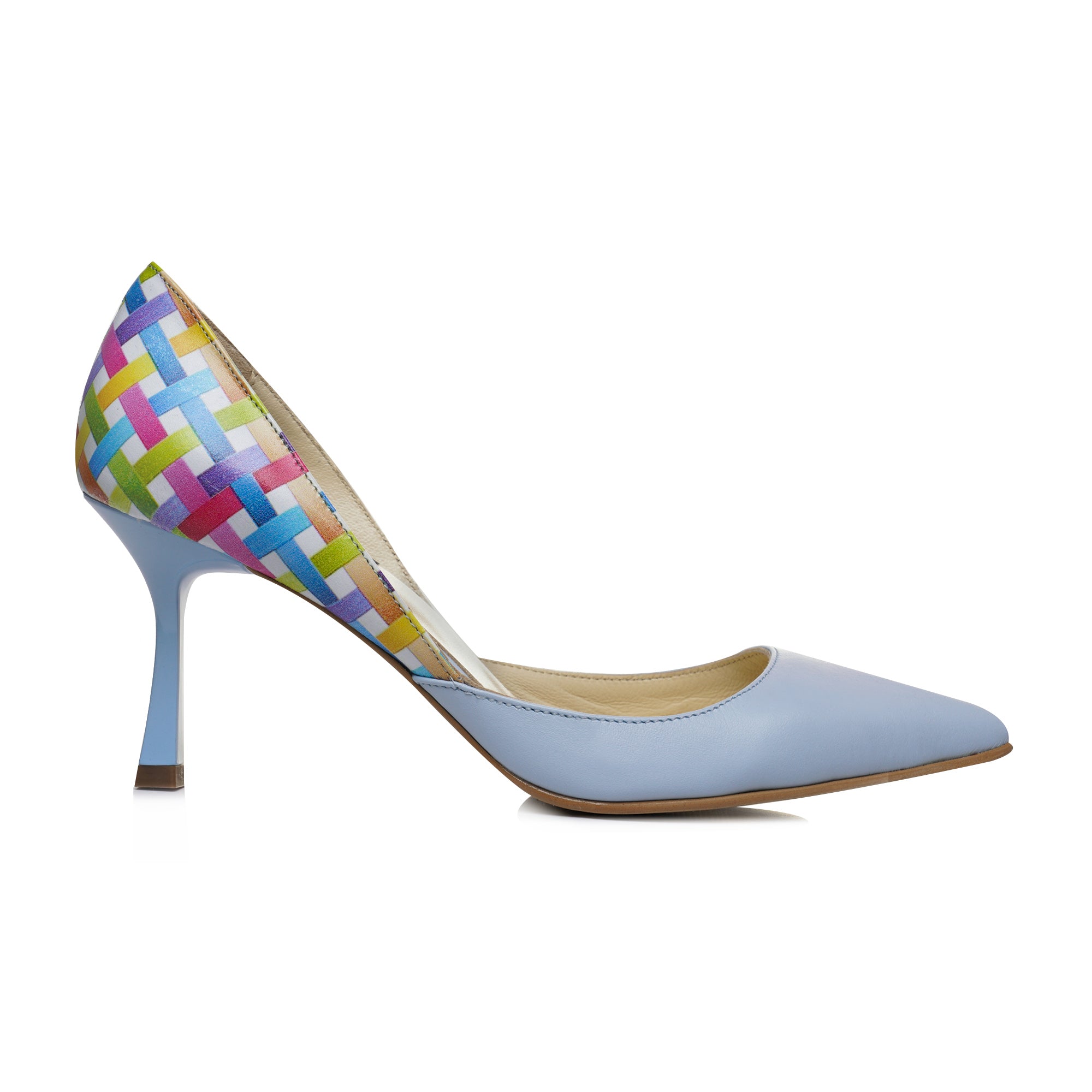 Pantof Stiletto Piele Bleu Hera C90  - orice culoare