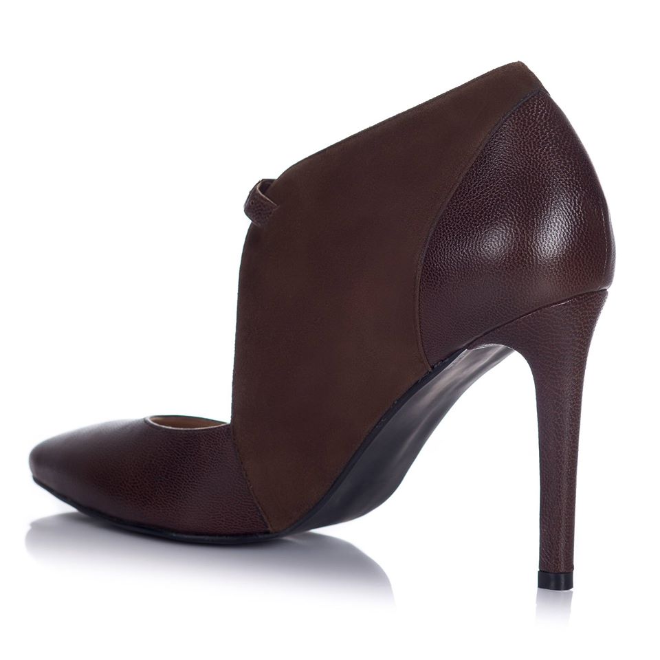 Pantofi Piele Stiletto Ronda F15  - orice culoare