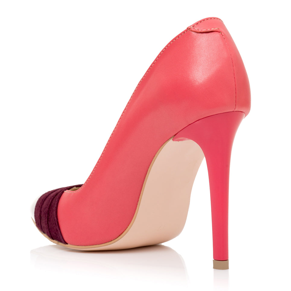 Pantofi Stiletto Piele Corai Amelia S8  - orice culoare