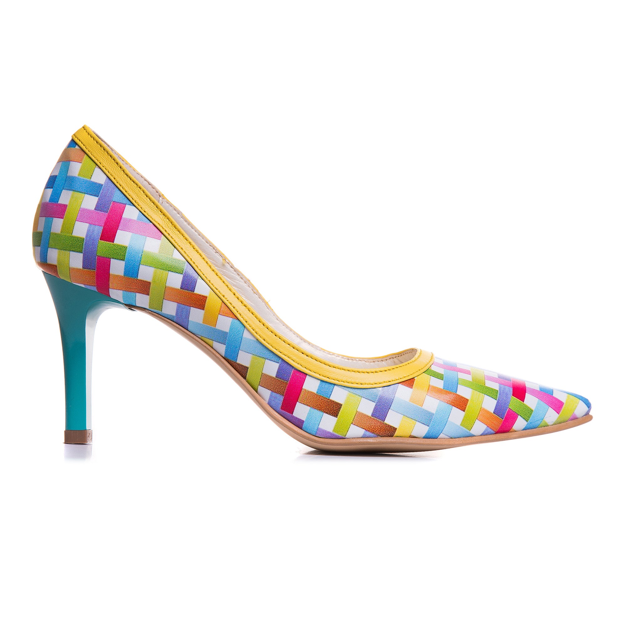 Pantofi Stiletto Piele Dungi Color Blanca C72 - orice culoare