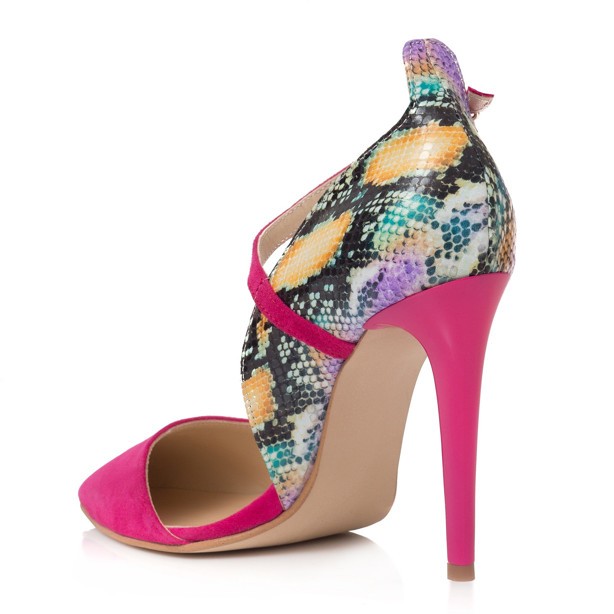 Pantofi Stiletto Fucsia Clara C14  - orice culoare