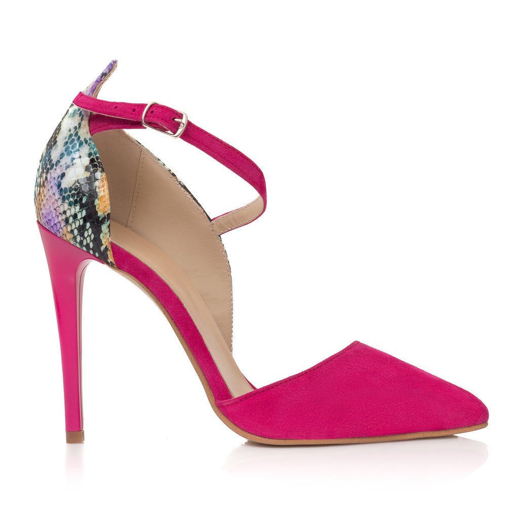 Pantofi Stiletto Fucsia Clara C14  - orice culoare