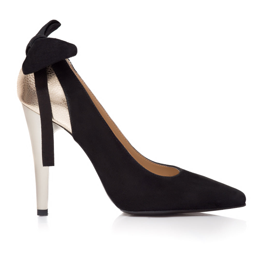 Pantofi Stiletto Piele Intoarsa Cu Funda Derin T41  - orice culoare