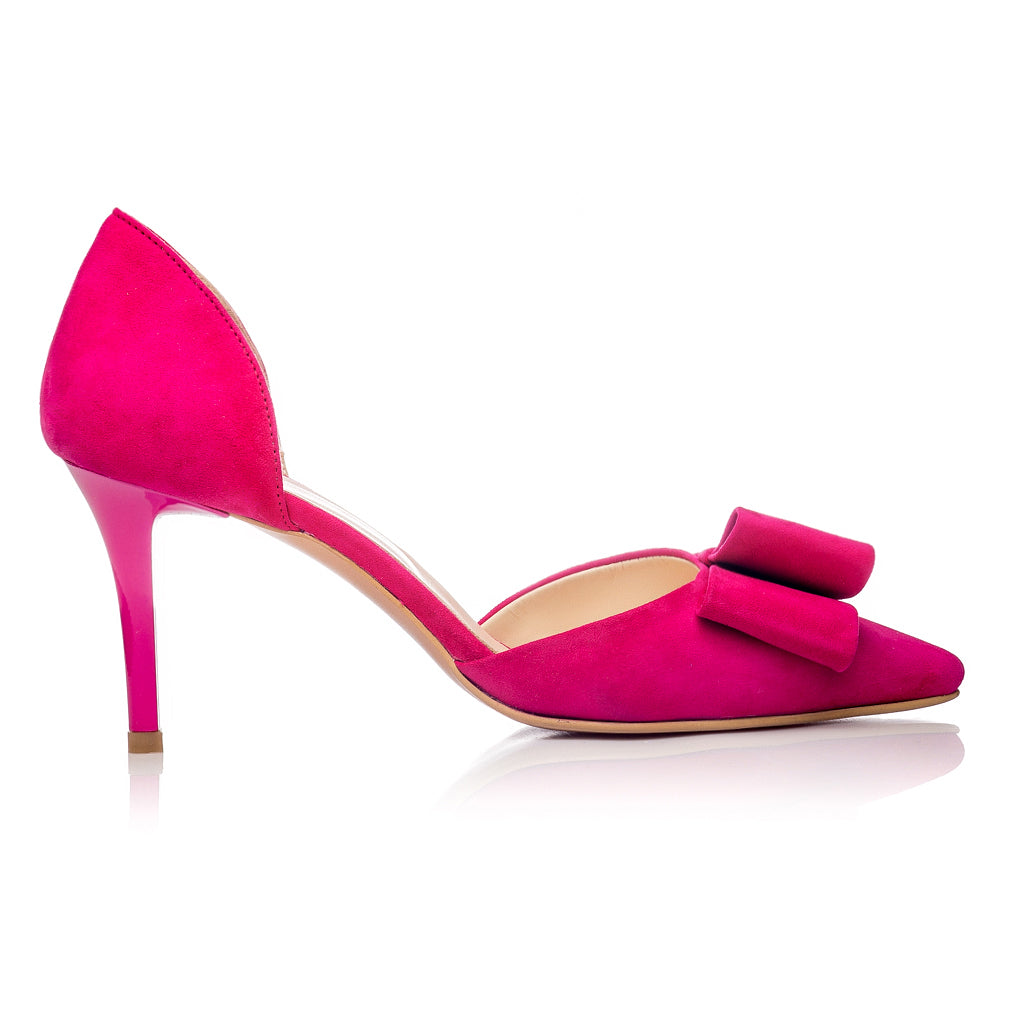 Pantofi Piele Intoarsa Stiletto Pretty Siclam C35 - orice culoare