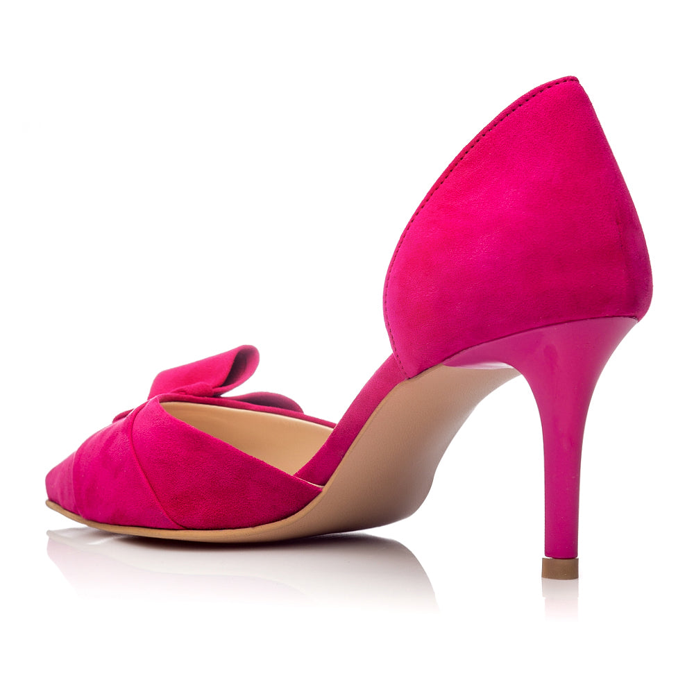 Pantofi Piele Intoarsa Stiletto Pretty Siclam C35 - orice culoare