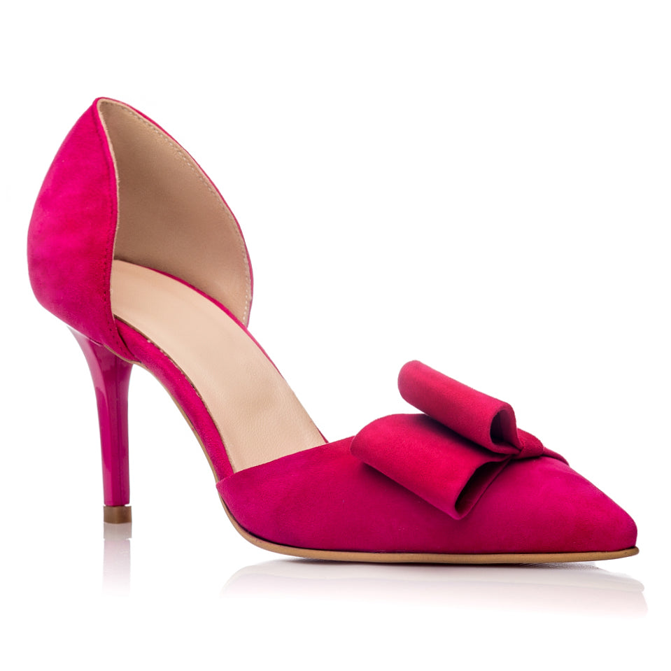Pantofi Piele Intoarsa Stiletto Pretty Siclam C35 - orice culoare