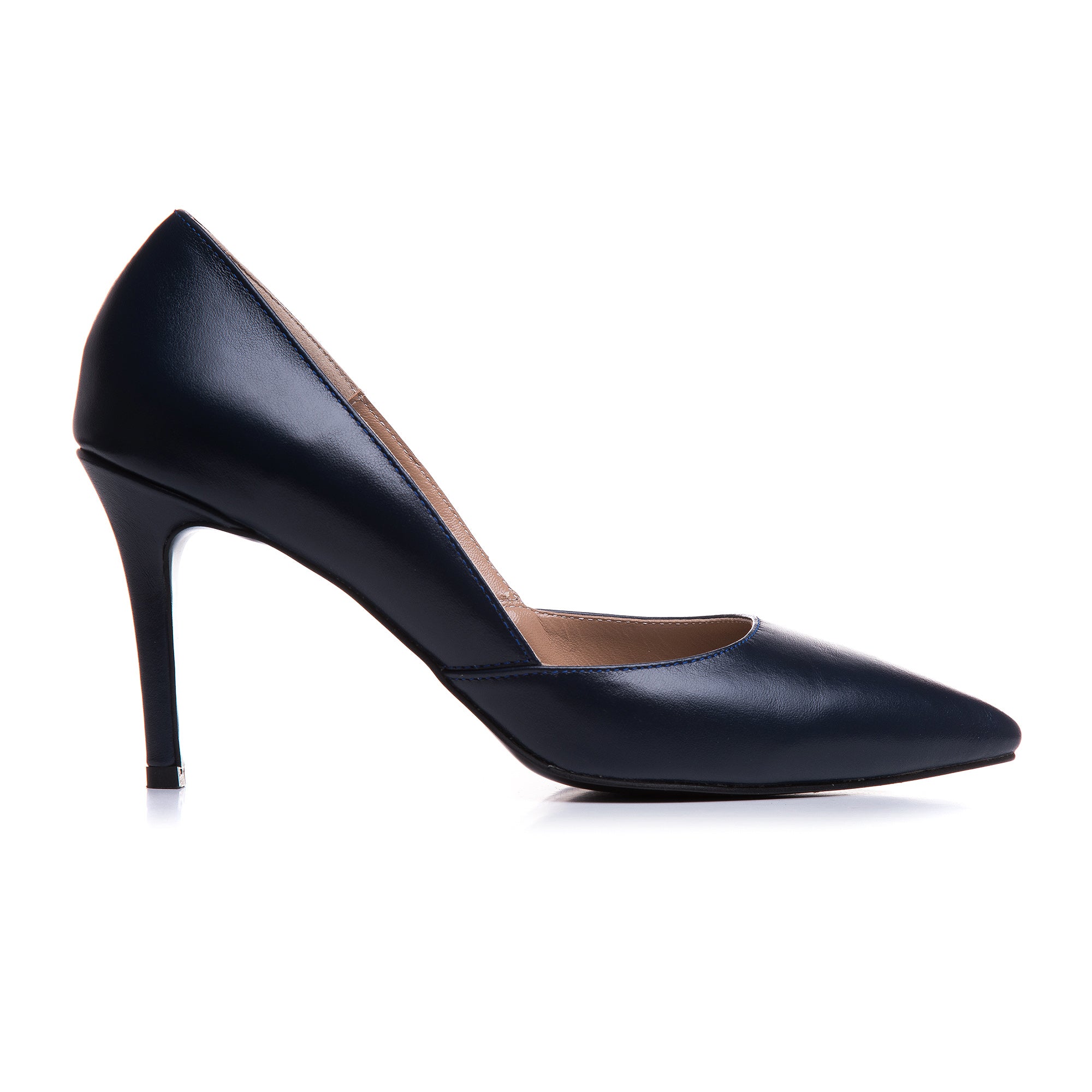 Pantofi Stiletto Piele Negru Anellis L24  - orice culoare