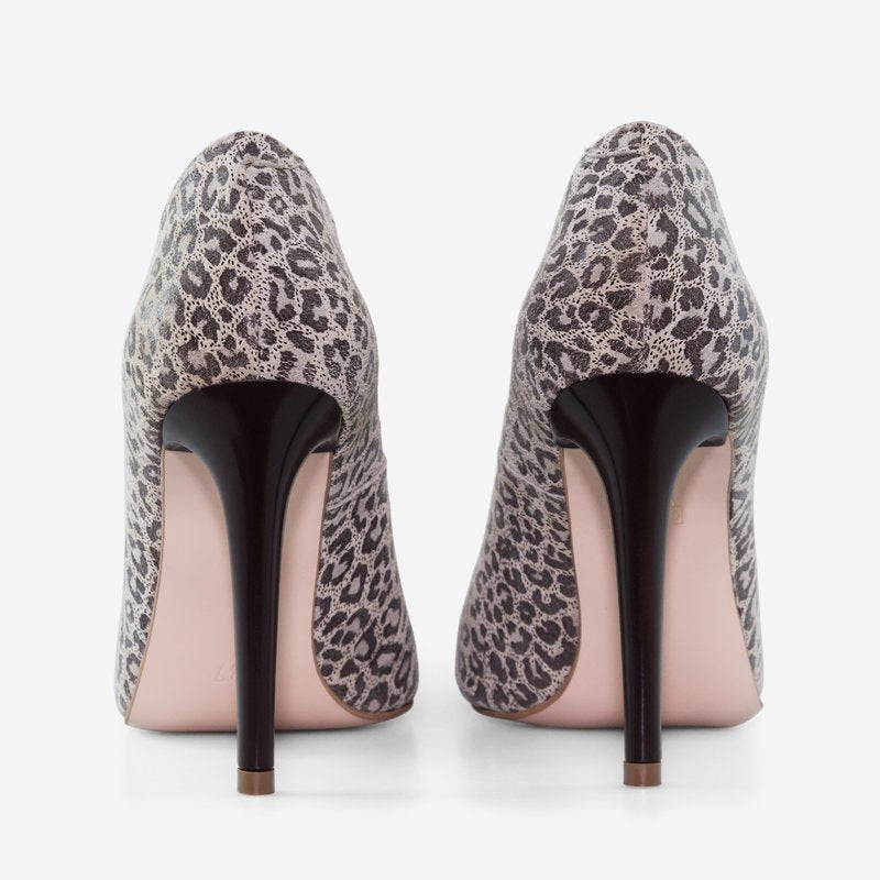 Pantofi Stiletto Piele Animal Prina D40 - Orice Culoare