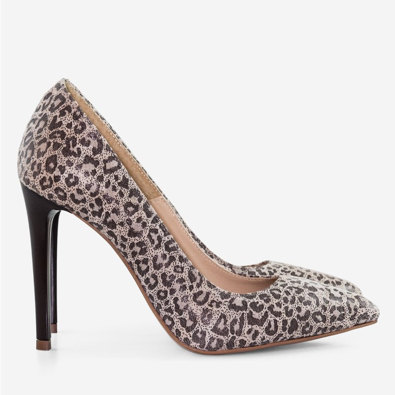 Pantofi Stiletto Piele Animal Prina D40 - Orice Culoare