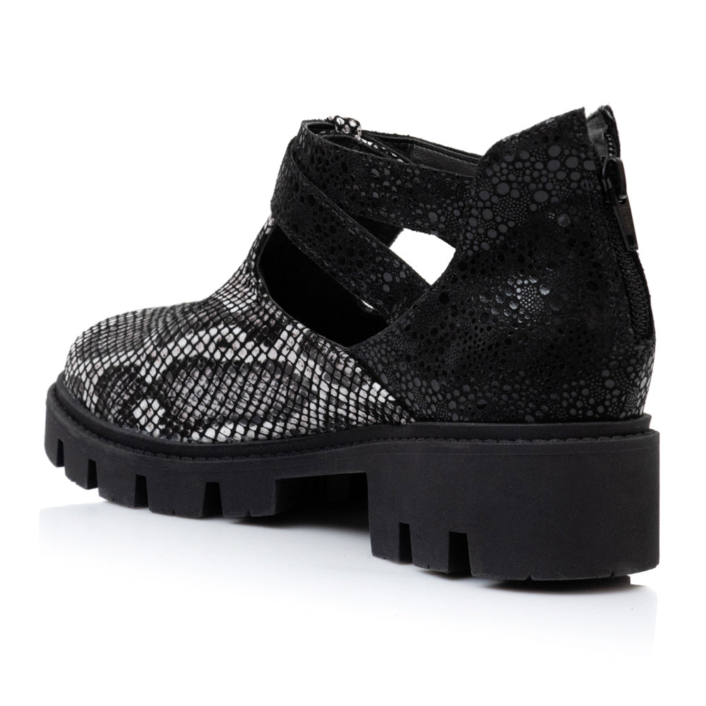 Pantofi Piele Snake Talpa Bocanc Aida V15   - orice culoare