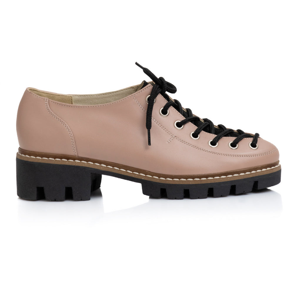 Pantofi Talpa Bocanc Piele Nude V70 - orice culoare