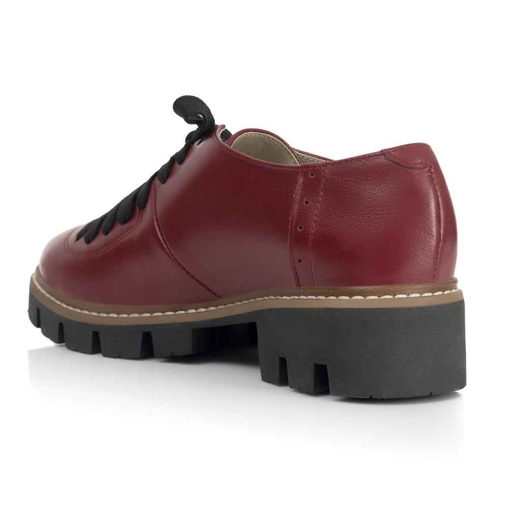 Pantofi Talpa Bocanc Piele Bordo/Color V70 - orice culoare