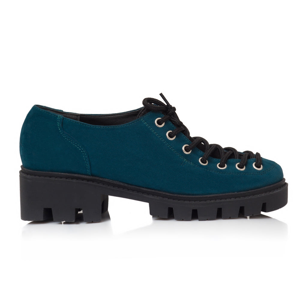 Pantofi Talpa Bocanc Piele Albastru Marin V70 - orice culoare