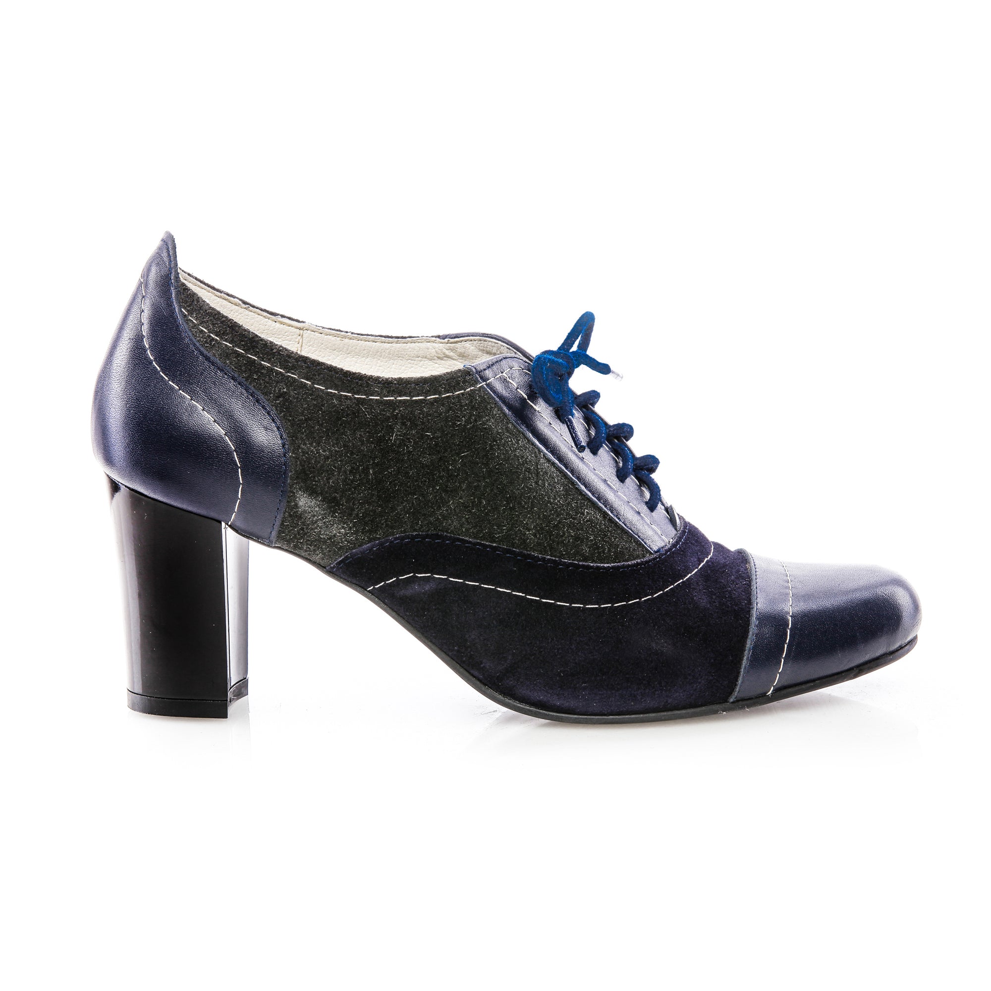 Ghete dama V21 piele bleumarin  - orice culoare