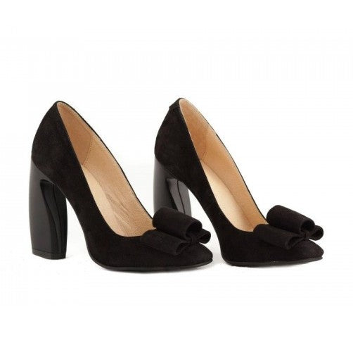 Pantofi piele Chic Madame Crook Negri - disponibili pe orice culoare