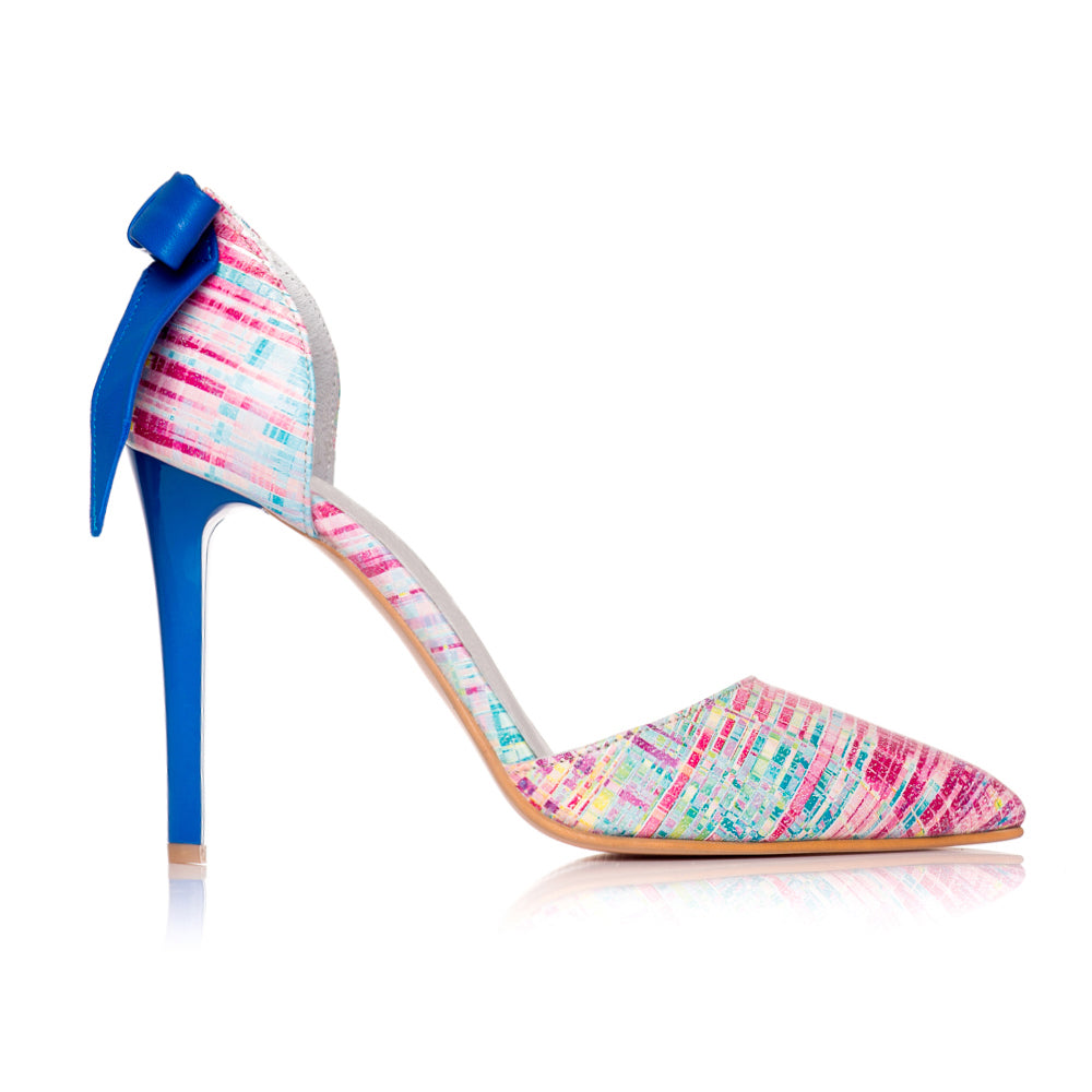 Pantofi Dama Piele Stiletto Luna Multicolor C30 - orice culoare