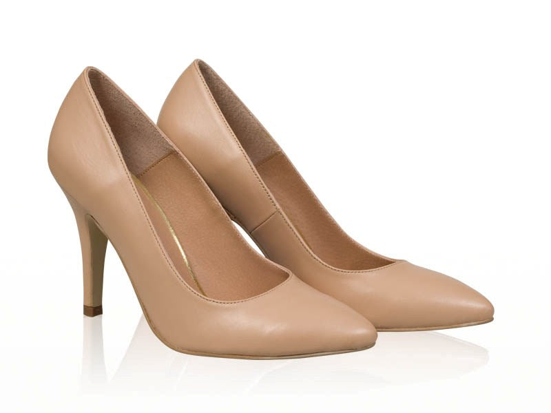 Pantofi stiletto piele nude N8 - orice  culoare