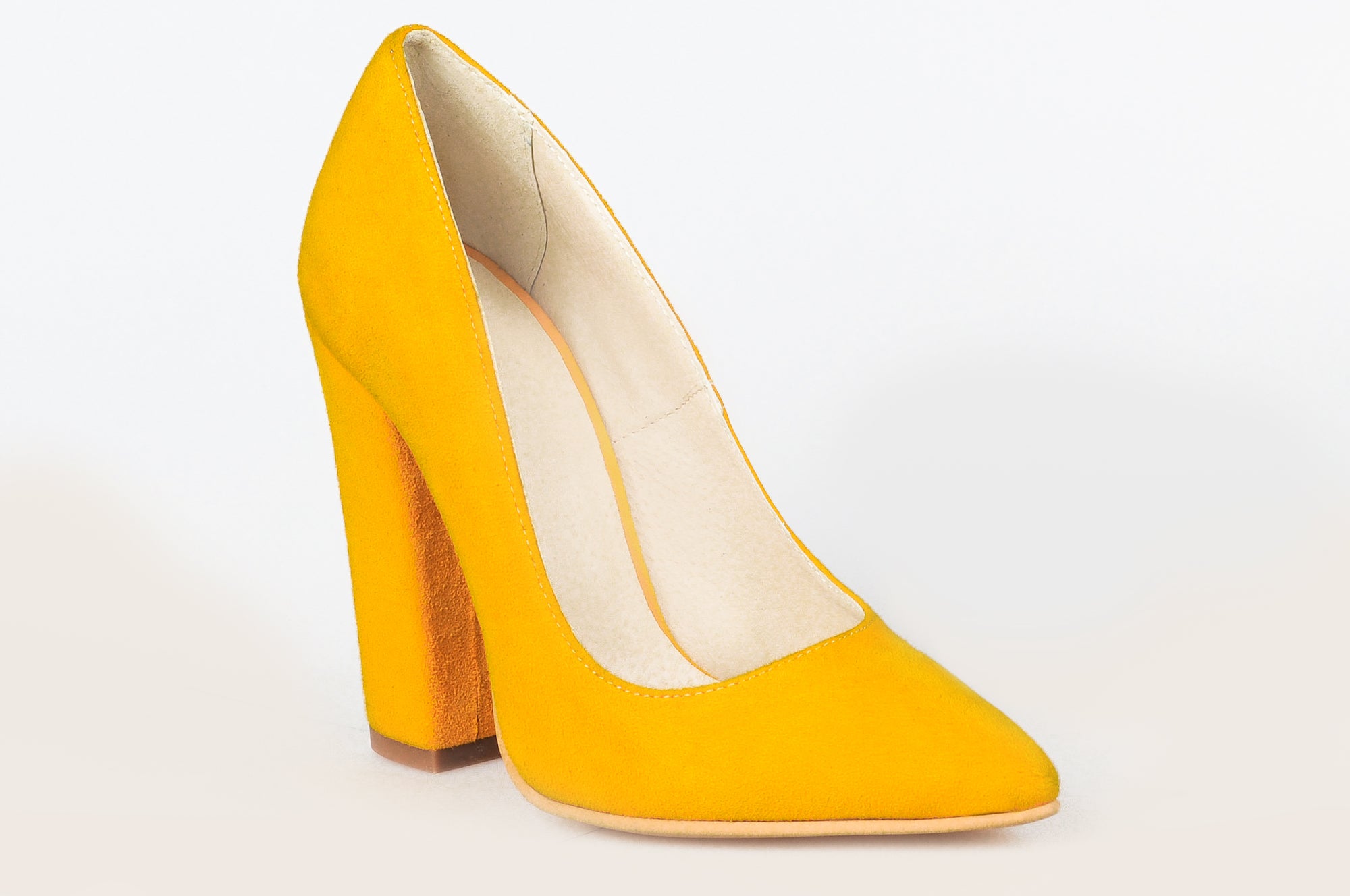 Pantofi Piele Stiletto M3 Galben- orice culoare