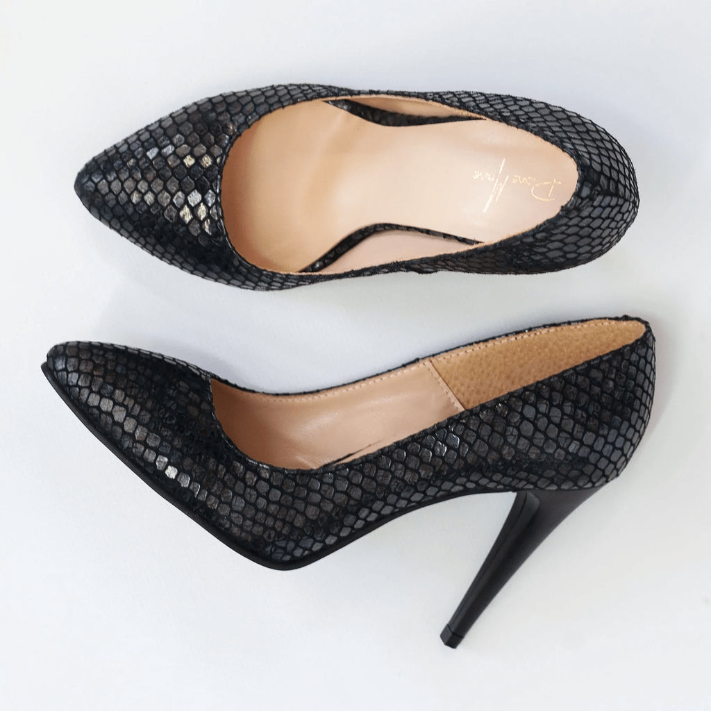 Pantofi dama stiletto piele naturala D2 - orice culoare
