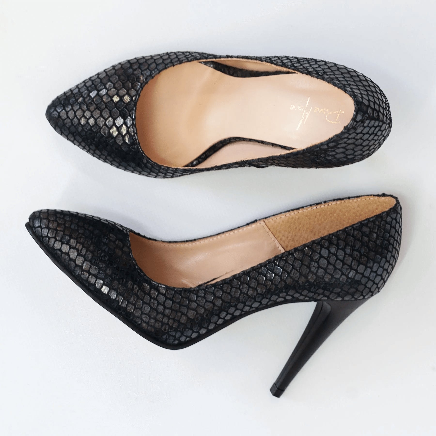 Pantofi dama stiletto piele naturala D2 - orice culoare